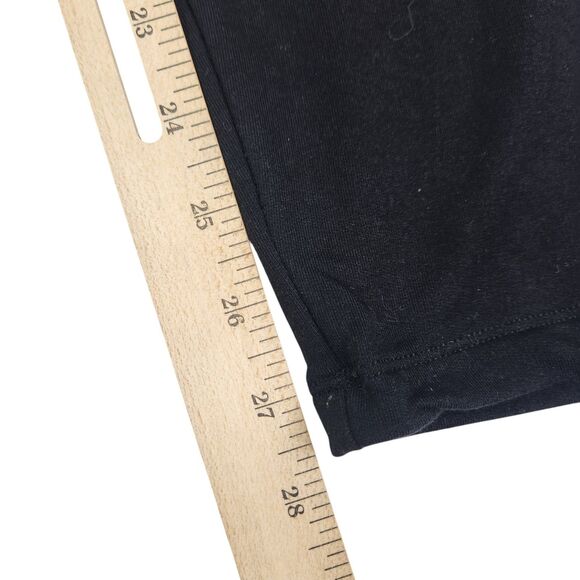 SUMMERSALT Pants Womens Small Black Pull On Softest French Terry Tie-Waist Pants - Picture 8 of 9